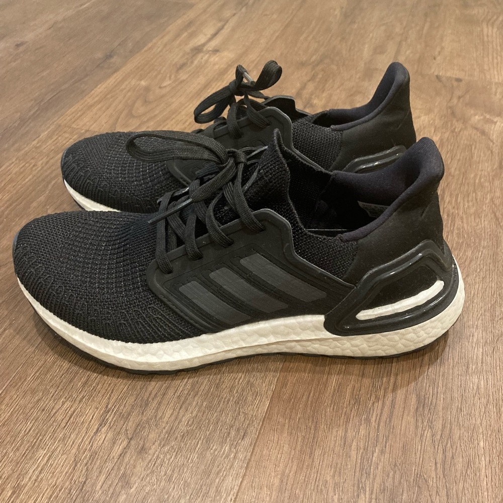 adidas Black and White Running Shoes